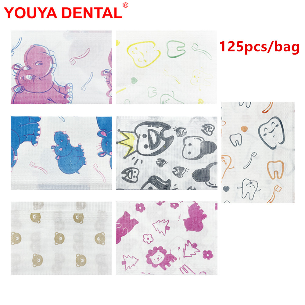 Table Cloth Disposable - Baberos dentales desechables para niños, bufanda