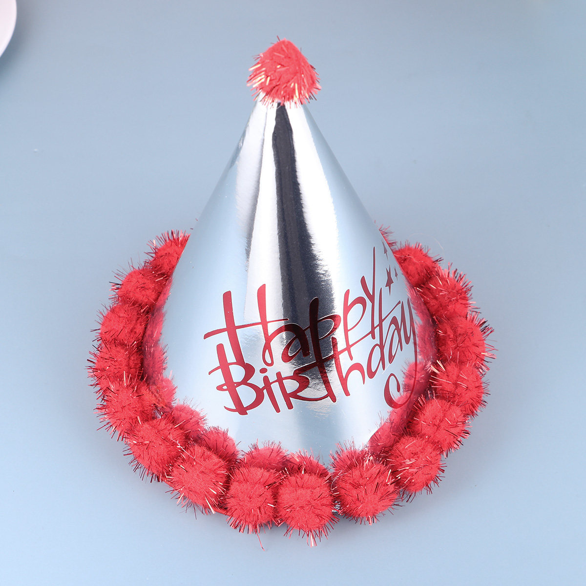 Party Hat Cone - 5 Gorros de Papel Láser para