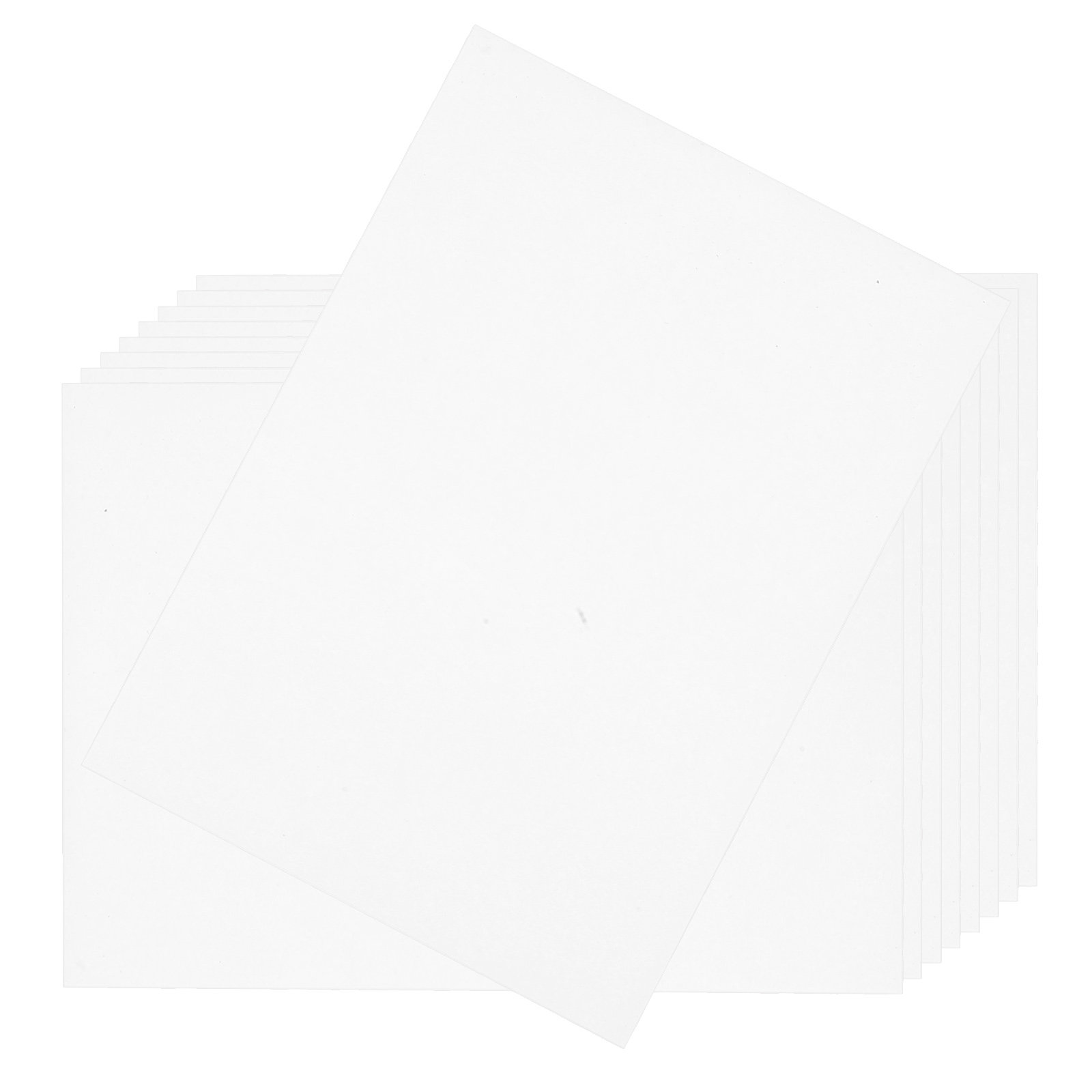 Papercraft Supply Invitation - 50 Piezas de Papel Cartulina Blanco
