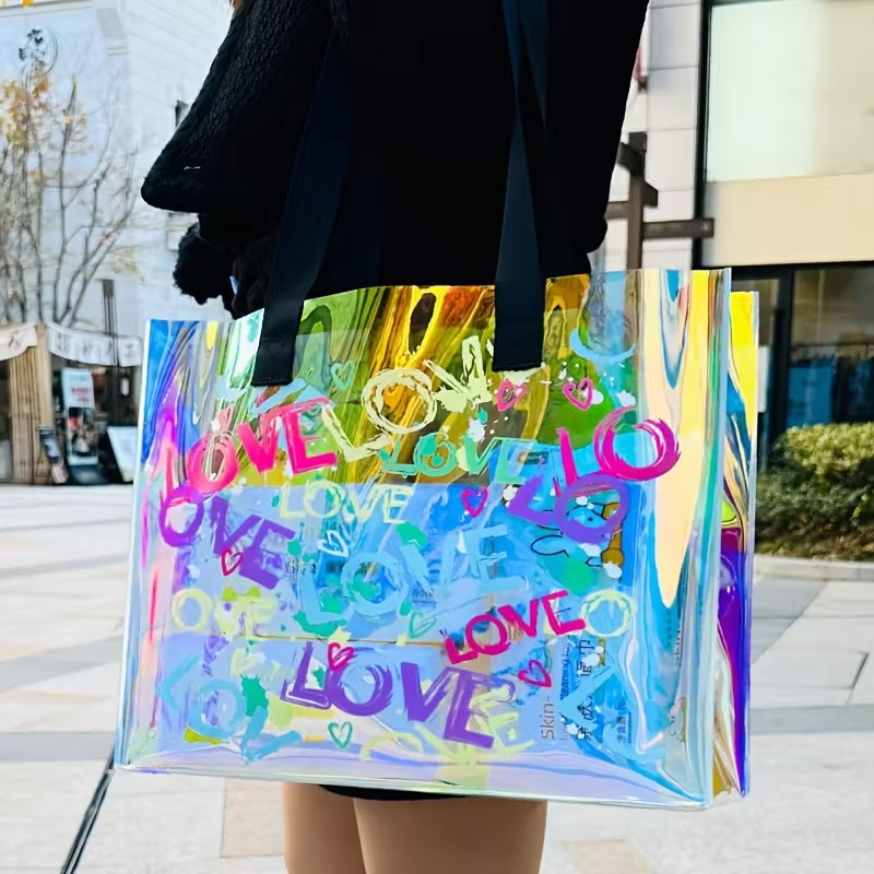 Event & Party Supply - Bolso de mano moderno con estampado