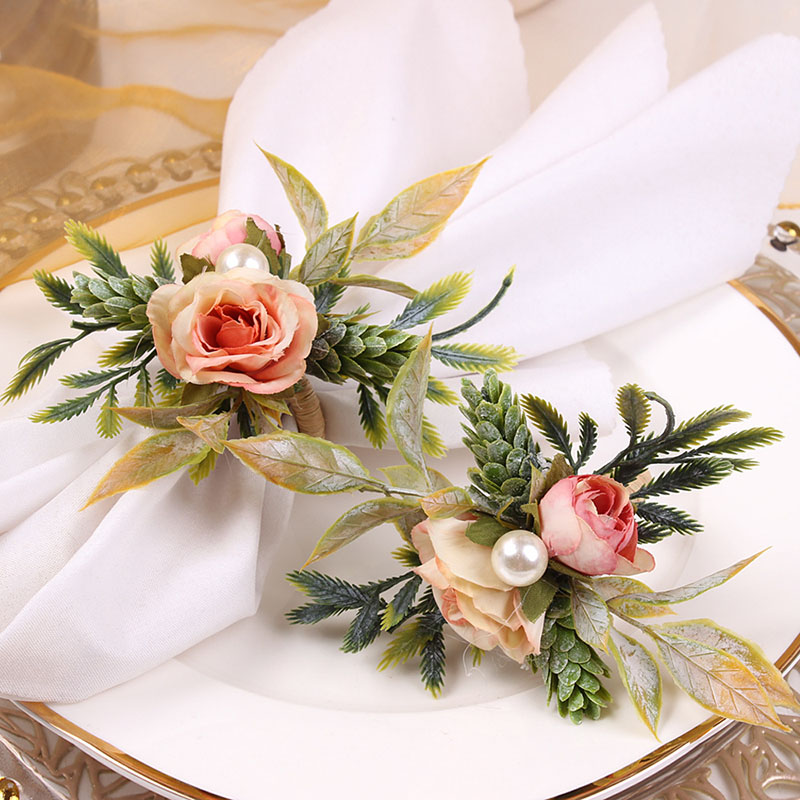 Party Event Supplier - Soporte para anillos de servilleta, accesorios