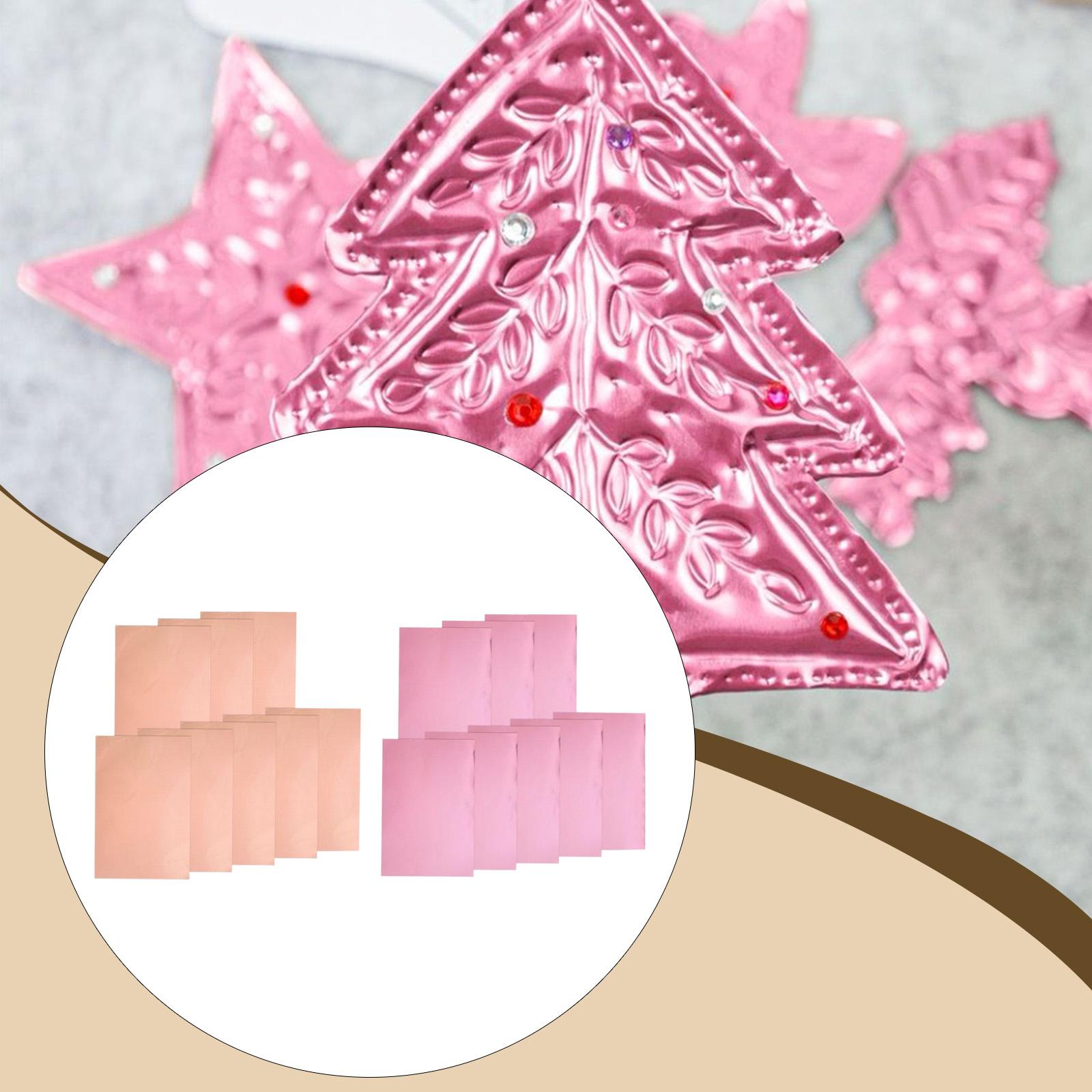 Papercraft Supply Invitation - Papel Decorativo de Aluminio para Manualidades,