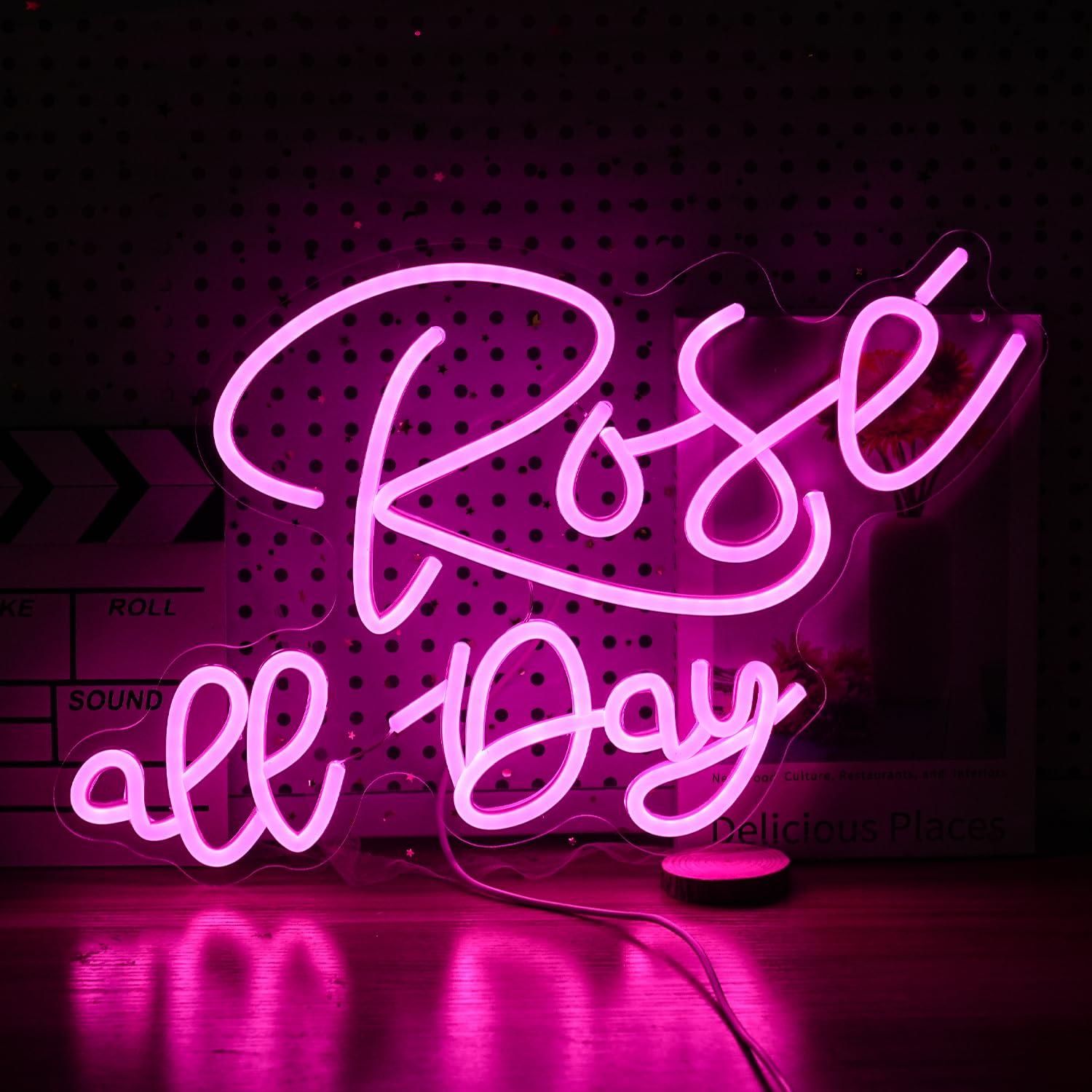 Neon Sign Party - Letrero de neón con forma de