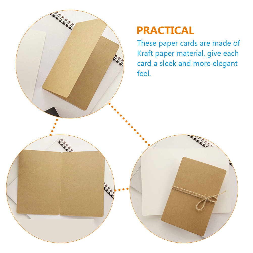 20 tarjetas rústicas en blanco - Papercraft Supply Invitation reseña y precio