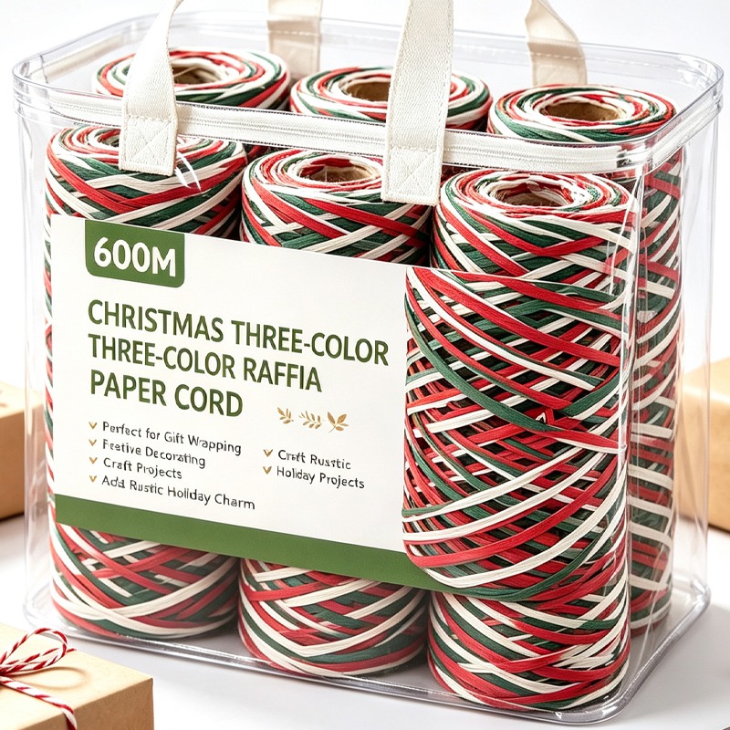 Cinta de papel de rafia de 150 - Papercraft Supply Ribbon reseña y precio