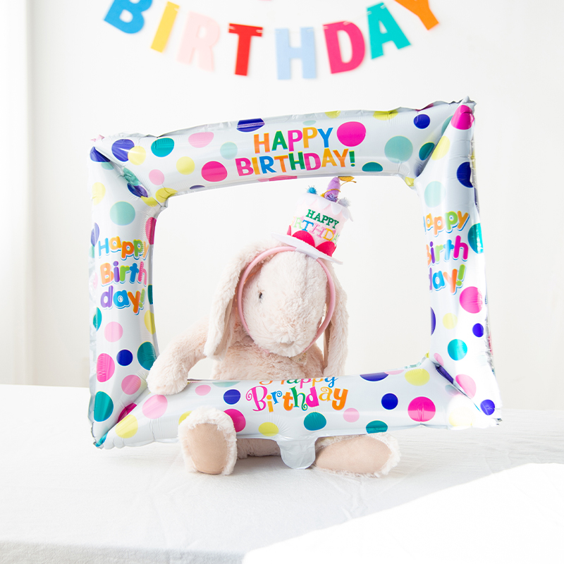 Globos con marco de fotos, dec - Photo Booth Frame reseña y precio