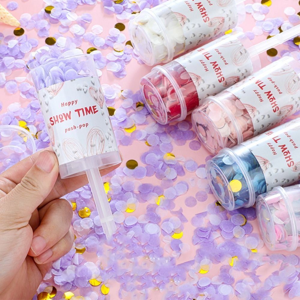 1 unidad de tubo lanzador de c - Confetti Cannon Tube reseña y precio