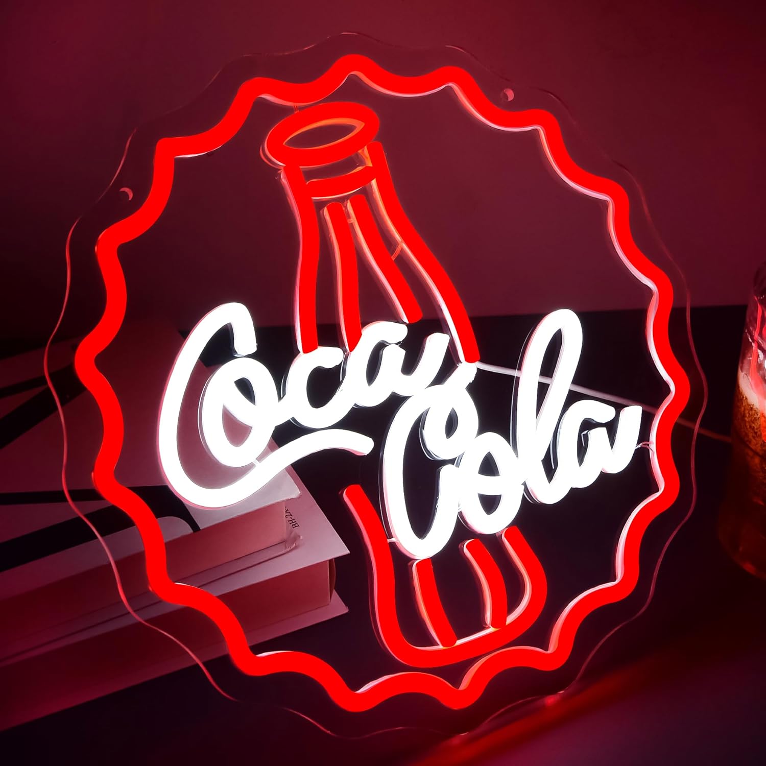 Letrero Luminoso de Neón con D - Neon Sign Party reseña y precio