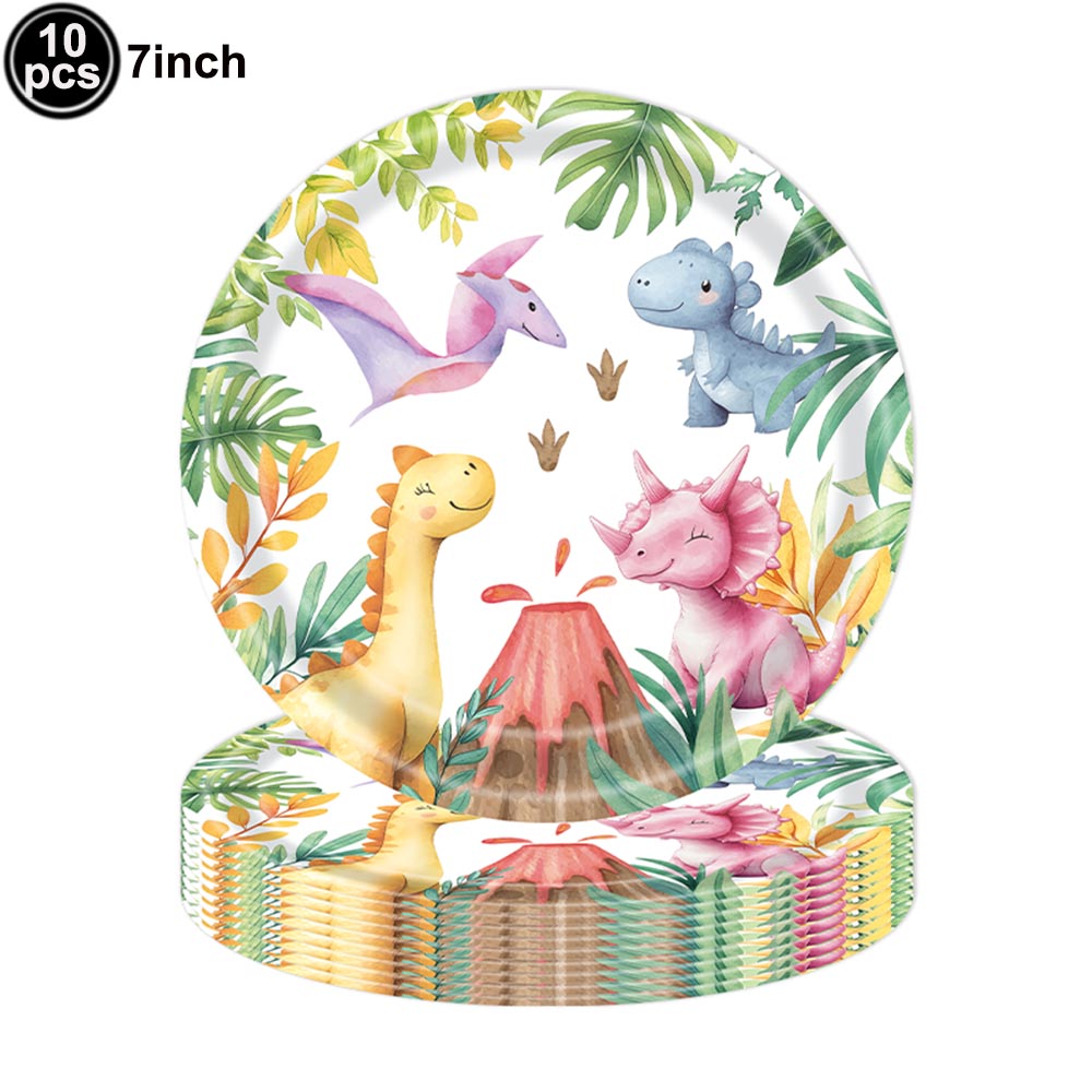 Vajilla desechable de dinosaur - Table Cloth Disposable reseña y precio