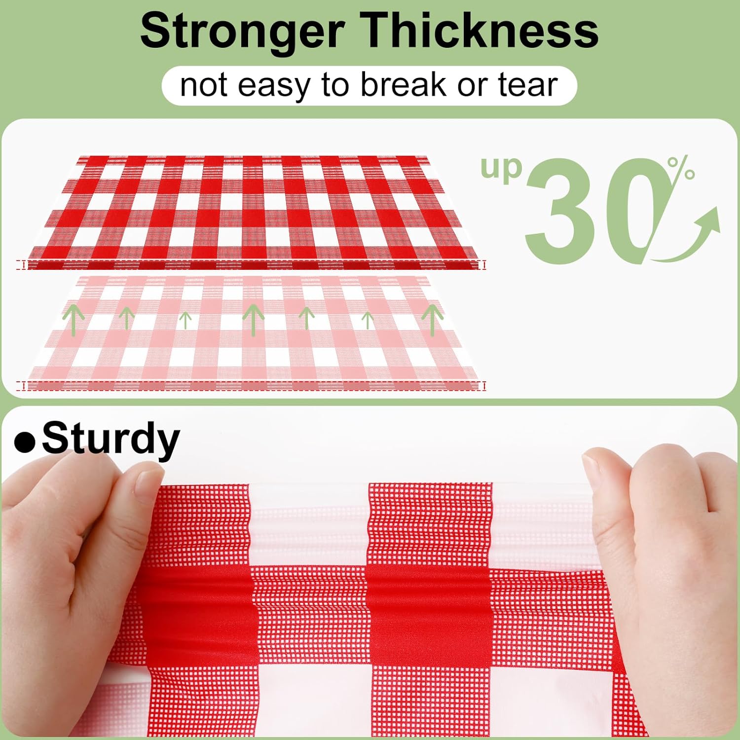 Mantel Rectangular a Cuadros R - Table Cloth Disposable reseña y precio