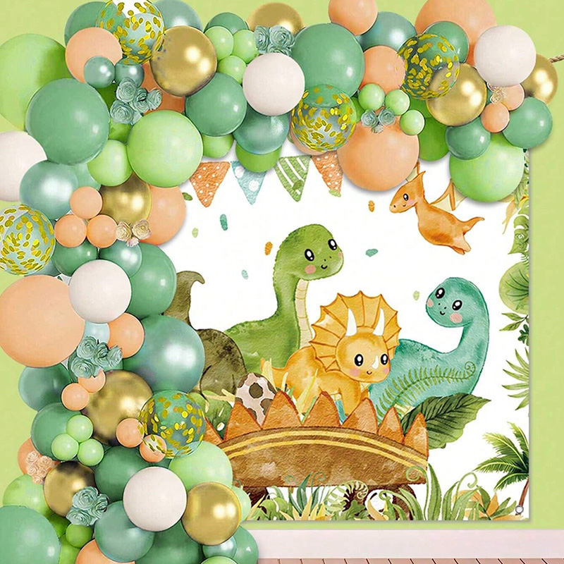 Juego de globos de dinosaurio, - Balloon Arch Kit reseña y precio