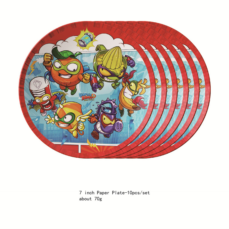 Juego Superzings tema Baby Sho - Table Cloth Disposable reseña y precio
