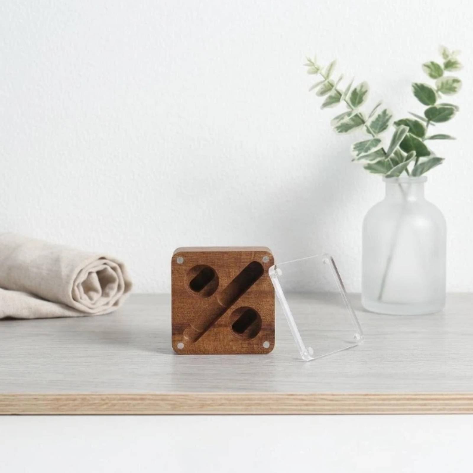 Caja de Madera para Exhibición - Event & Party Supply reseña y precio