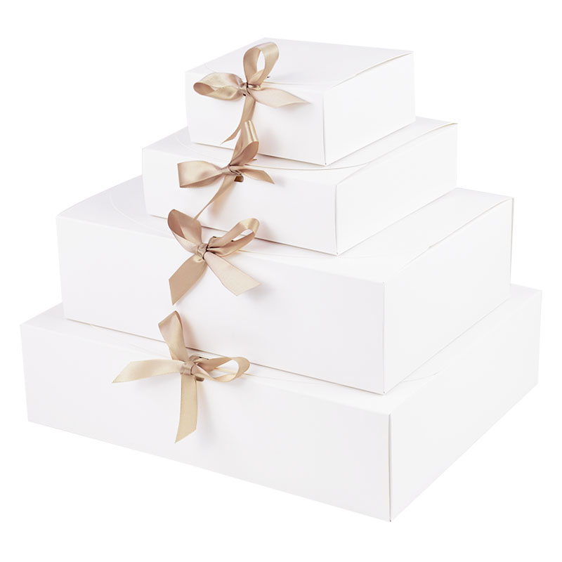 Caja de regalo de papel Kraft  - Papercraft Supply Ribbon reseña y precio