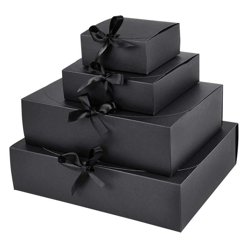 Caja de regalo de papel Kraft  - Papercraft Supply Ribbon reseña y precio