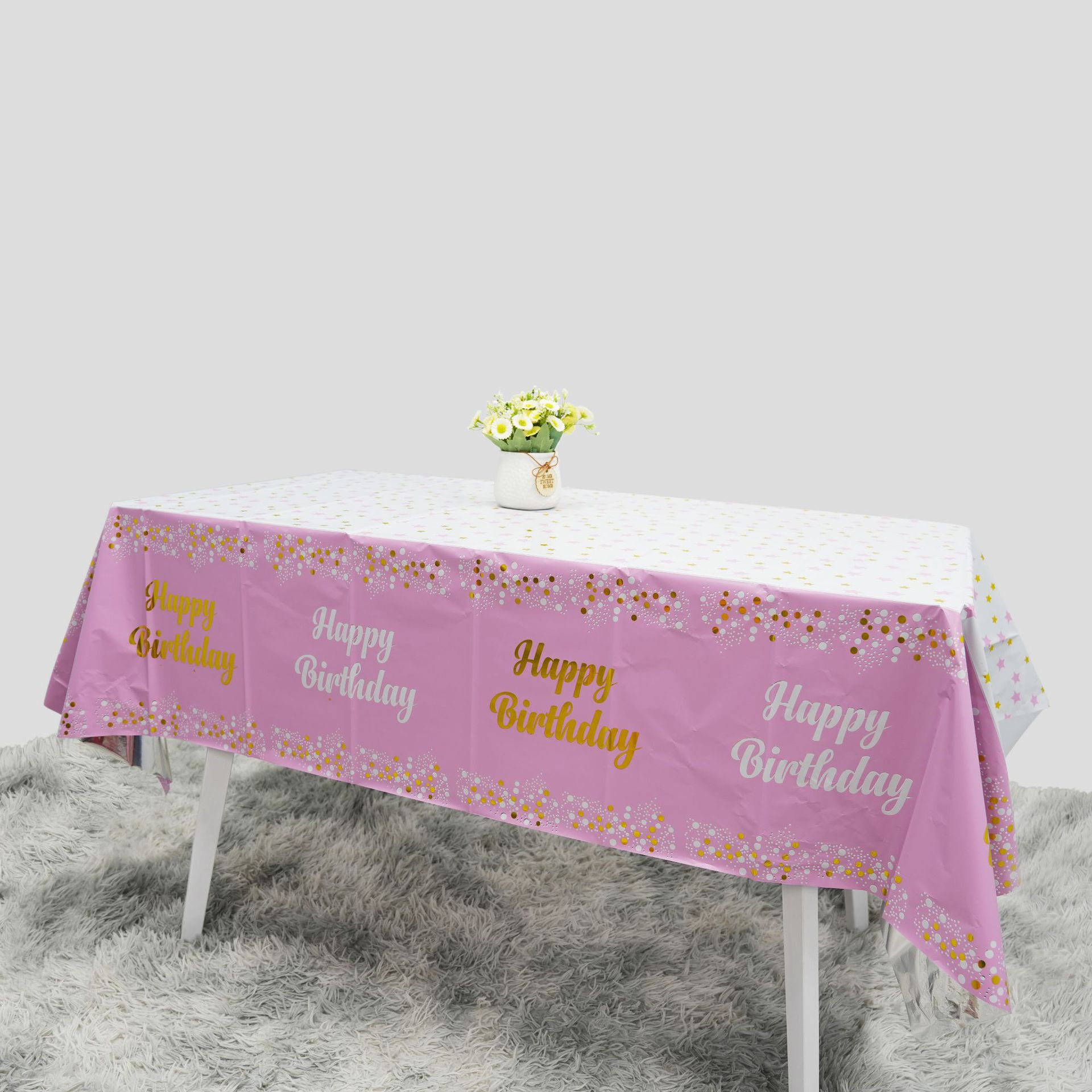 Mantel Desechable de Cumpleaño - Table Cloth Disposable reseña y precio