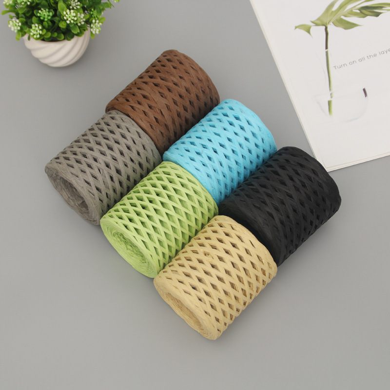 Cinta de cuerda de hilo de raf - Papercraft Supply Ribbon reseña y precio