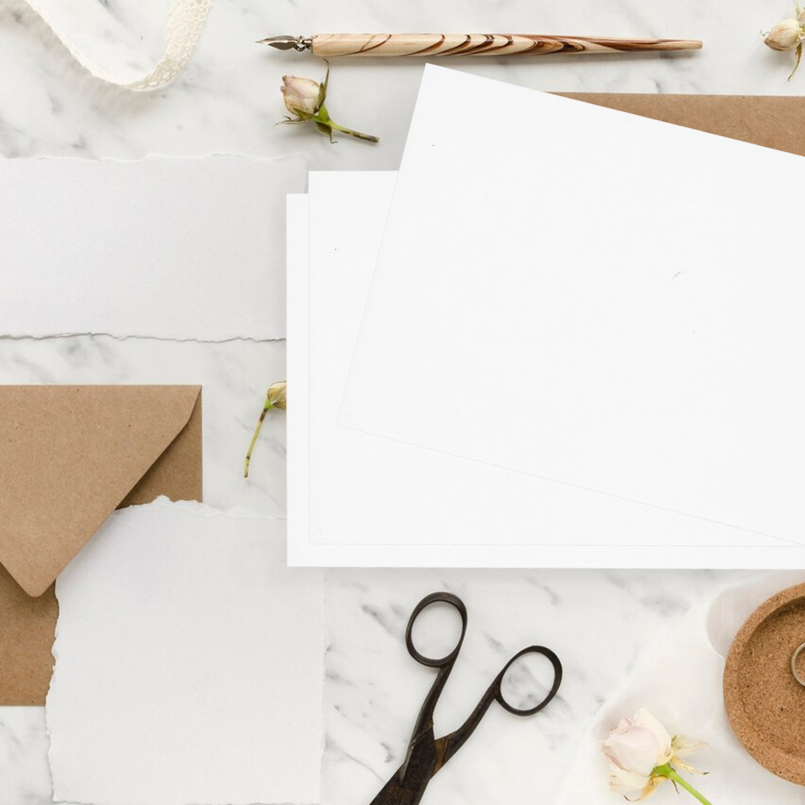 50 Hojas de Cartulina Blanca G - Papercraft Supply Invitation reseña y precio