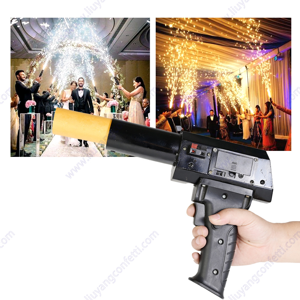 Pistola pirotécnica fría, tira - Confetti Cannon Tube reseña y precio